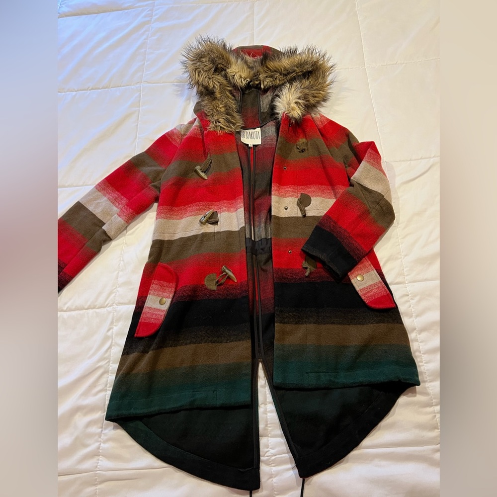 Bb Dakota Blanket Stripe Jacket